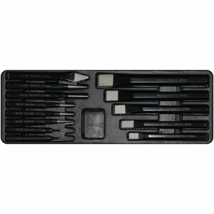 George Tools modulo 15 - Set scalpelli e punzoni 13 pezzi