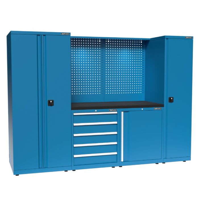 Kraftmeister Expert arredamento per officina M ibrido blu