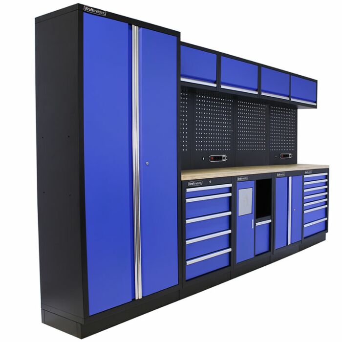 Kraftmeister Standard arredamento per officina New Jersey compensato blu