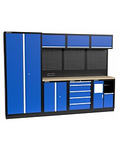 Kraftmeister Standard arredamento per officina Washington compensato blu