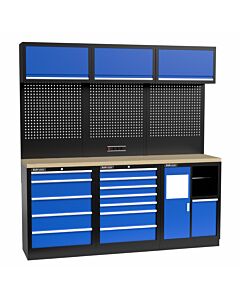 Kraftmeister Standard arredamento per officina Maryland compensato blu