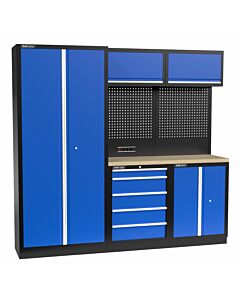 Kraftmeister Standard arredamento per officina Wisconsin compensato blu