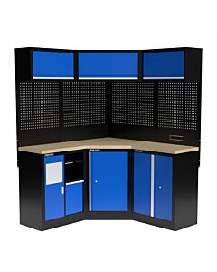 Kraftmeister Standard arredamento per officina Oregon compensato blu