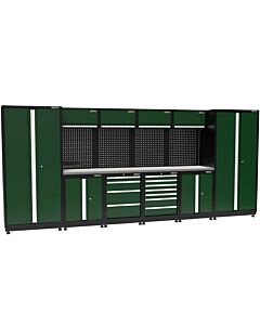 Kraftmeister Premium arredamento per officina Winnipeg inox verde