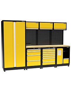 Kraftmeister Premium arredamento per officina Halifax rovere giallo