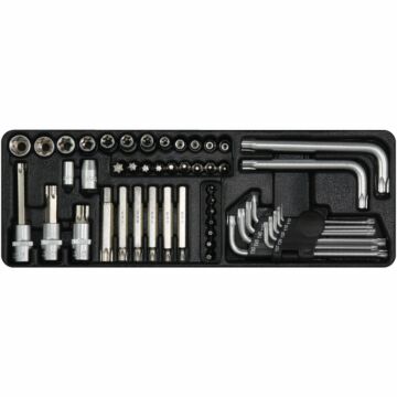 George Tools modulo 3 - Set inserti Bit e a Stella - 52 pezzi