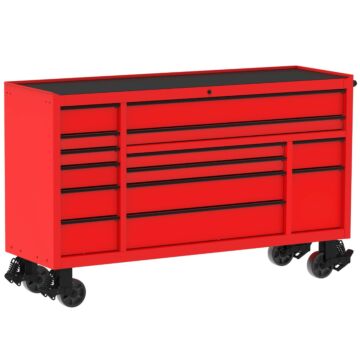 George Tools carrello porta attrezzi 182 cm rosso