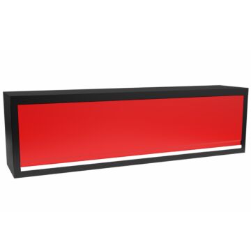 Kraftmeister Standard armadio a muro con porta avvolgicavo rosso