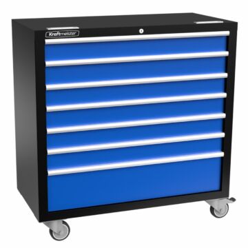 Kraftmeister Standard carrello porta attrezzi XL 7 cassetti blu