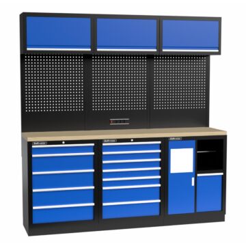 Kraftmeister Standard arredamento per officina Maryland compensato blu