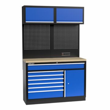 Kraftmeister Standard arredamento per officina Minnesota compensato blu