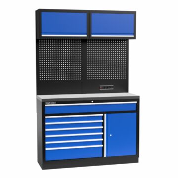 Kraftmeister Standard arredamento per officina Minnesota inox blu