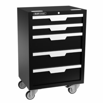 Kraftmeister Standard carrello porta attrezzi 5 cassetti nero