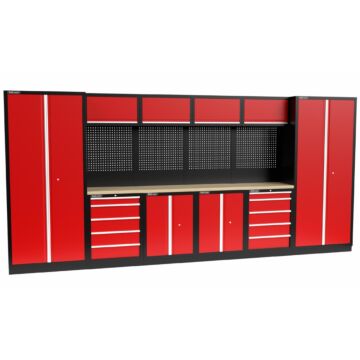 Kraftmeister arredamento per officina Texas Multiplex rosso