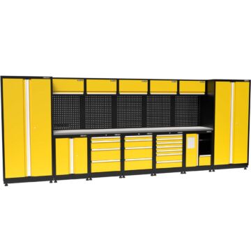 Kraftmeister Arredamento per officina Acciaio Inox Montreal Nextgen Giallo