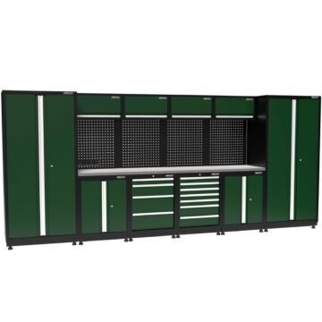 Kraftmeister Premium arredamento per officina Winnipeg inox verde