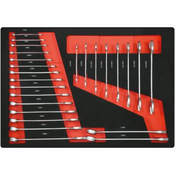 Kraftmeister sagoma utensili 3. Set chiavi inglesi e combinate, 25 pezzi