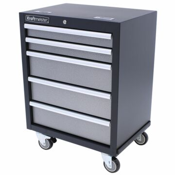 Kraftmeister carrello porta attrezzi con 5 cassetti Standard grigio