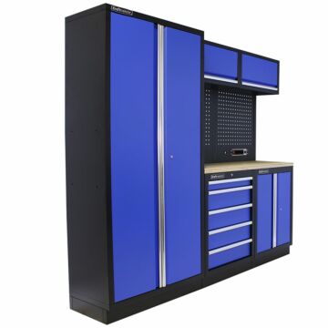 Kraftmeister Standard arredamento per officina Wisconsin compensato blu