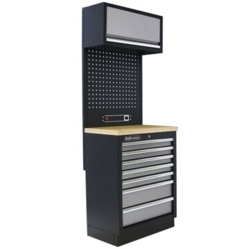 Kraftmeister Standard arredamento per officina Wyoming compensato grigio